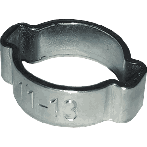 Slangeklemmer m/ører U-1