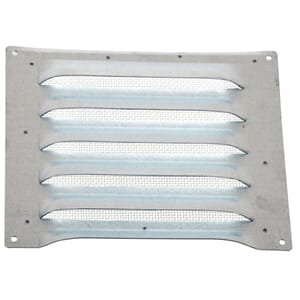 Ventilrist 6x6" alusink f/tre m/sf.duk