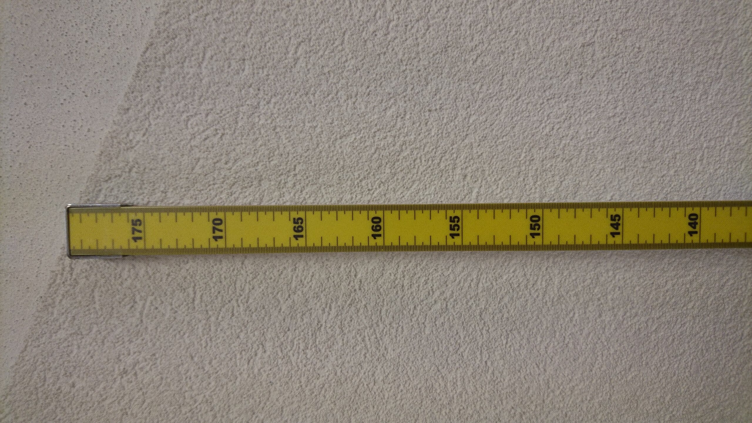 Målestav 180cm mm og cm. - BETOMUR AS