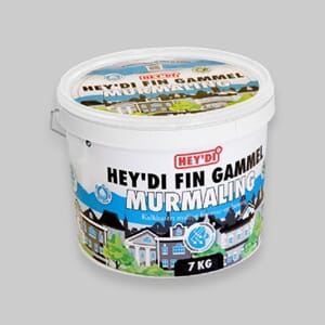 HeyDi Fin Gammel Murmaling Hvit - 7 kg.spann
