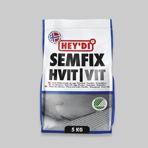 HeyDi Semfix Hvit - 5 kg.pose