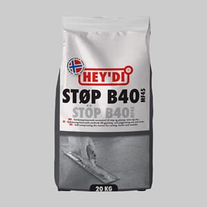 Hey`Di Støp B40 MF 45 - 20 kg.sekk