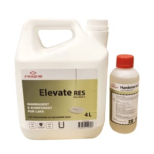 BC Elevate Res Pluss PU matt 20 (0,9+0,1) 1 liter.sett