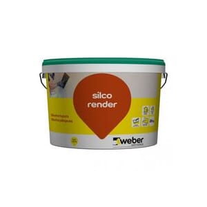 Weber silco render 1,5mm Hvit 20 kg.sp.
