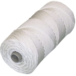 Mursnor Hvit Nylon 220 mtr.