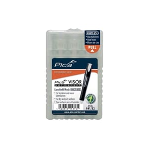 Refill Oljekrittstift Pica V. vannfast Hvit