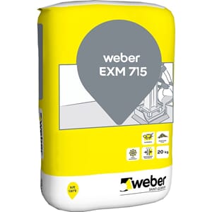 SV - Weber ExM 715 Understøp FF - 20 kg.sk