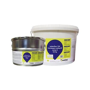 SV - Weberfloor 736 Vannb.maling EP RAL7040 - 10 kg.sett